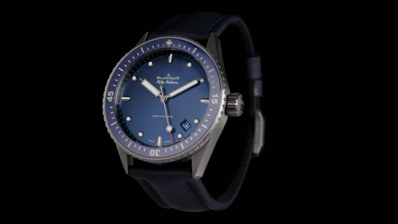 奢華手表：Blancpain Bathyscaphe