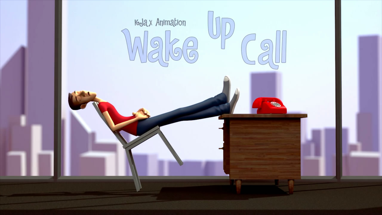 《Wake Up Call》別人的動(dòng)畫練習(xí)3D短片