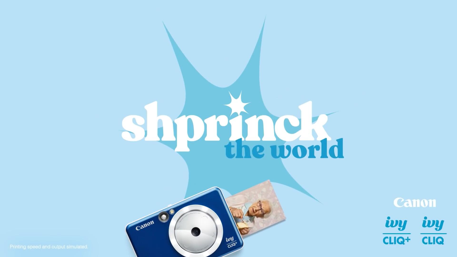 《Shprinck the world》佳能即拍即用相機