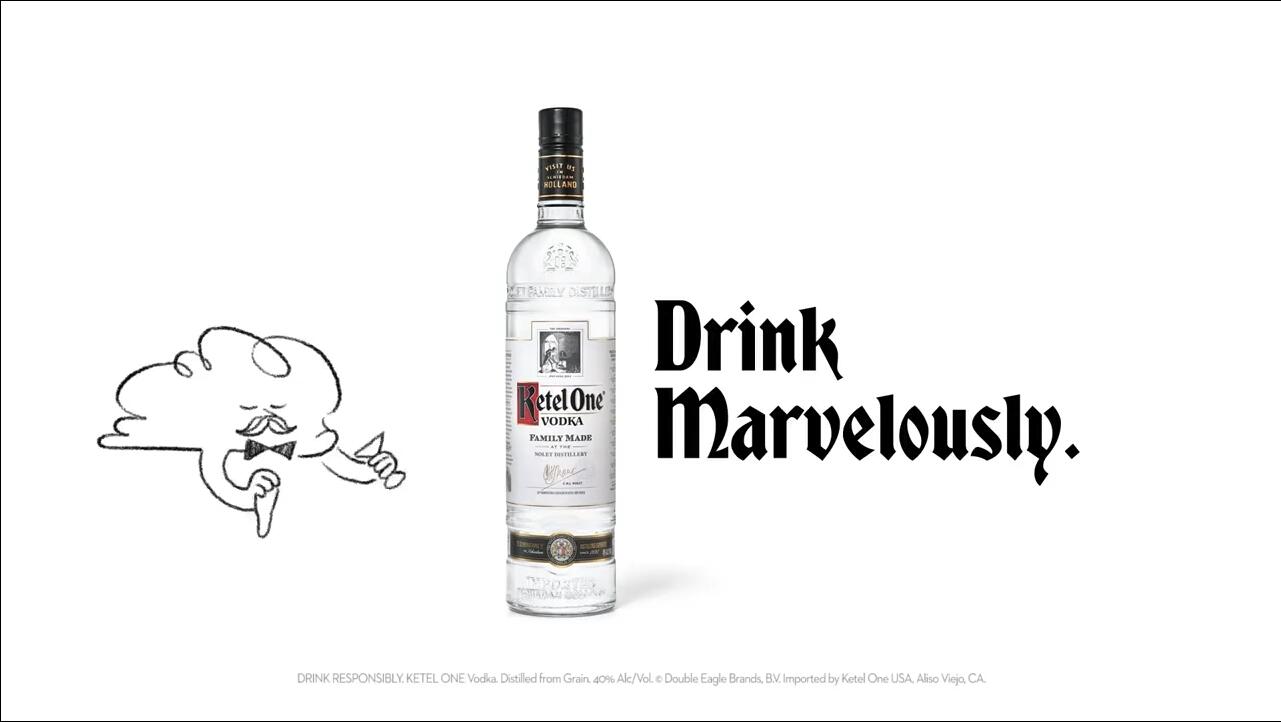 《Drink Marvelously（奇妙暢飲）》 Ketel One伏特加廣告