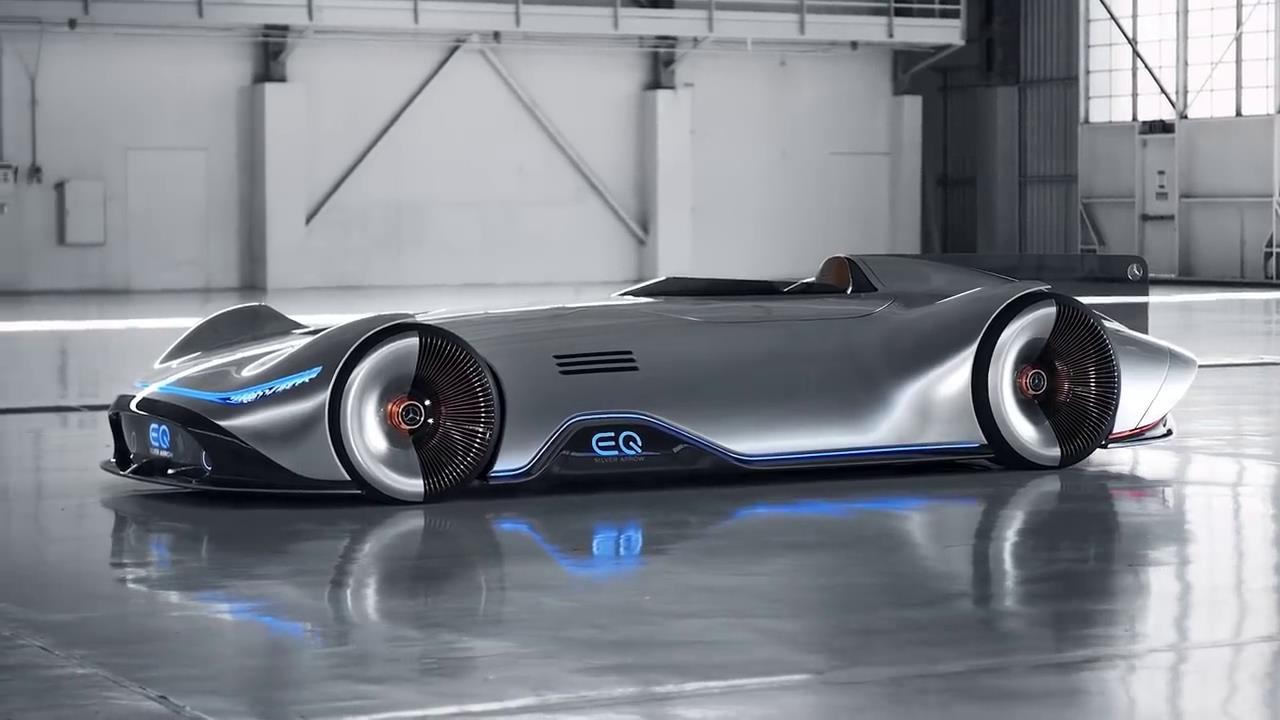 Mercedes-Benz梅賽德斯-奔馳概念車 《Vision EQ Silver Arrow》